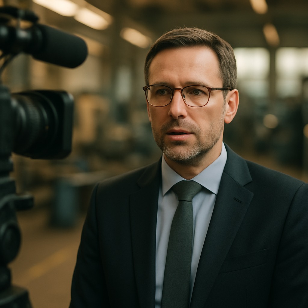 Vor der Kamera – Unternehmensfilm